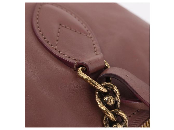 LOUIS VUITTON Lockit Chain Hand Bag Leather Rose M94358 LV Auth 209710V - Jerrillo - vista 8
