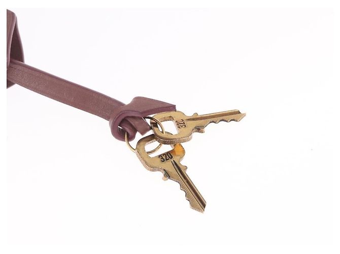 LOUIS VUITTON Lockit Chain Hand Bag Leather Rose M94358 LV Auth 209710V - Jerrillo - vista 9