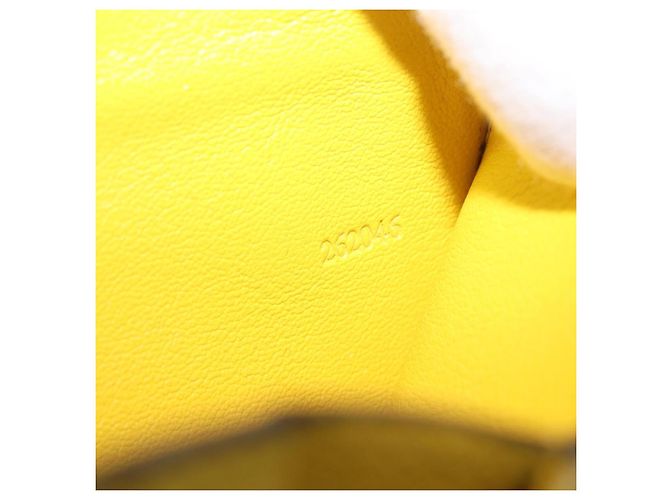 LOEWE x Studio Ghibli Medium Totoro Wallet Leather Yellow Silver Auth 212706M - Jerrillo - vista 12