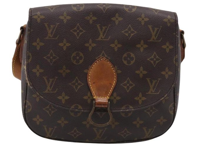 Saint-Cloud LOUIS VUITTON Monogram Saint Cloud GM Shoulder Bag M51242 LV Auth RV009 - Jerrillo - vista 13