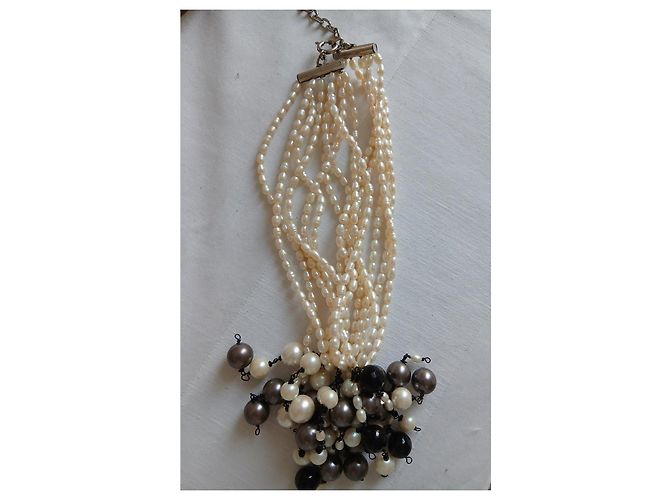 Autre Marque Choker di perle vintage - vista 2