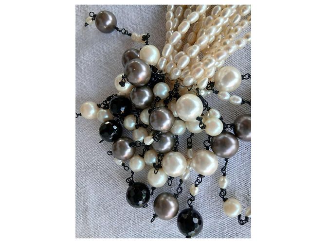 Autre Marque Choker di perle vintage - vista 4