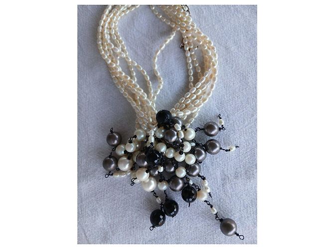 Autre Marque Choker di perle vintage - vista 5