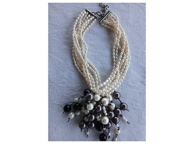 Autre Marque Choker di perle vintage - vista 7