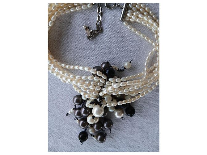 Autre Marque Choker di perle vintage - vista 8