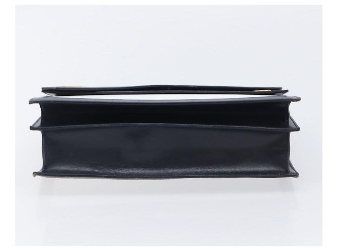 Céline CELINE Medallion Hand Bag Leather White Gold Auth 211306V - Jerrillo - vista 9