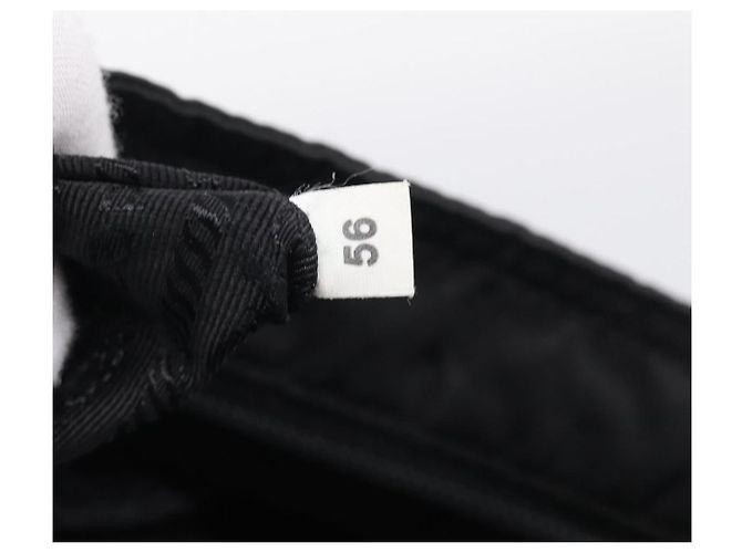 PRADA Shoulder Bag Nylon Black Silver Auth ka6912 - Jerrillo - vista 12