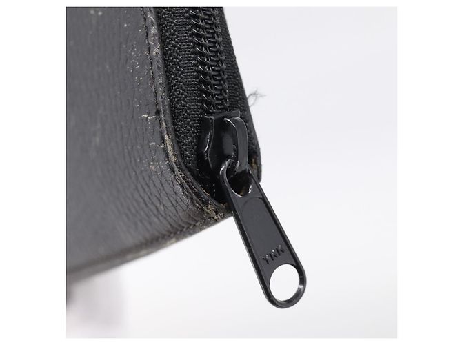 Hermès HERMES Clutch Bag Leather Black Auth ti4044 - Jerrillo - vista 10