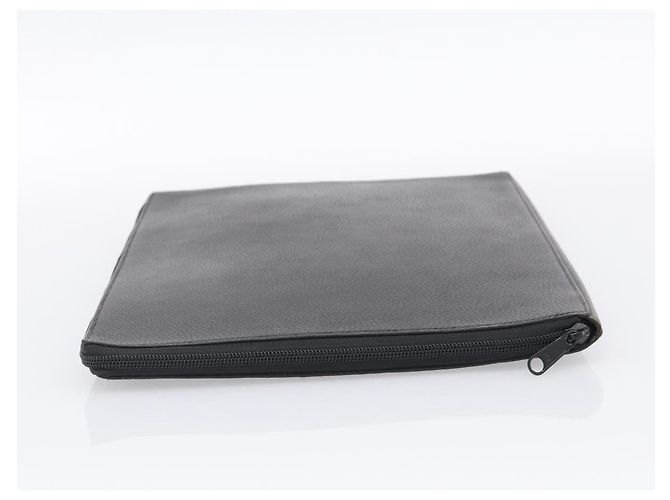 Hermès HERMES Clutch Bag Leather Black Auth ti4044 - Jerrillo - vista 3