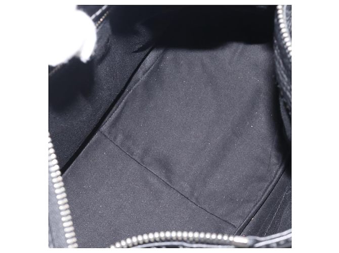 Chloé Chloe Paddington Shoulder Bag Leather Black Gold Silver Auth 209218V - Jerrillo - vista 20