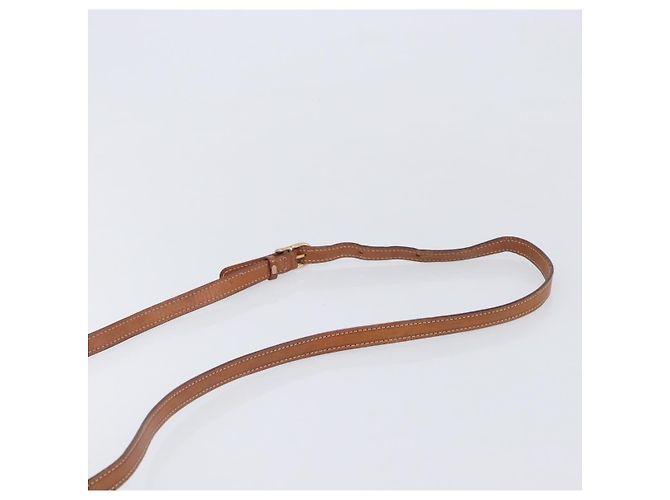 Céline CELINE Macadam Canvas Shoulder Bag PVC Leather Brown Gold Auth 213322 - Jerrillo - vista 8
