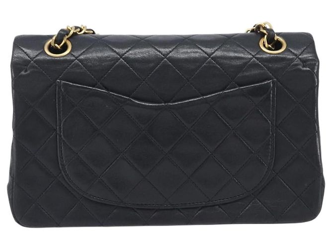 Chanel Classic Timeless Double Flap Quilted Lambskin Small - vista 2