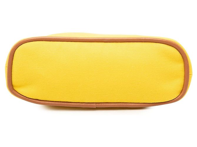 Custodia Hermès Mini Mini Canvas Bolide Case Gialla - vista 3
