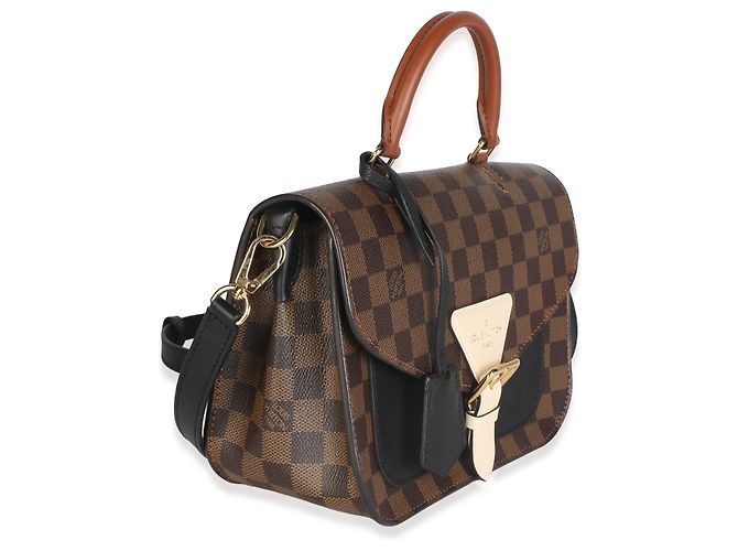Louis Vuitton Black Damier Ebene Canvas Beaumarchais - vista 4