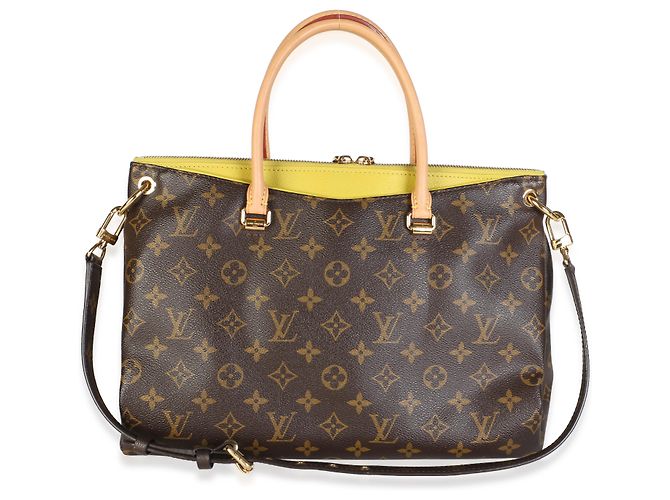 Louis Vuitton Pistache Monogram Canvas Pallas MM - vista 4