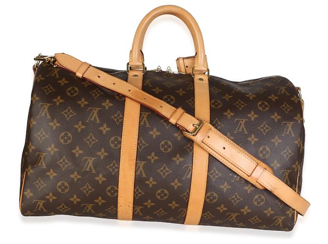 Louis Vuitton Monogram Canvas Keepall Bandouliere 45 - vista 2