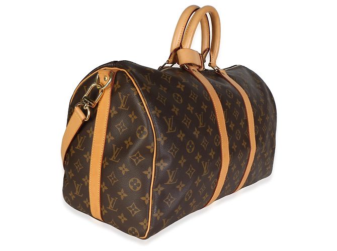 Louis Vuitton Monogram Canvas Keepall Bandouliere 45 - vista 4