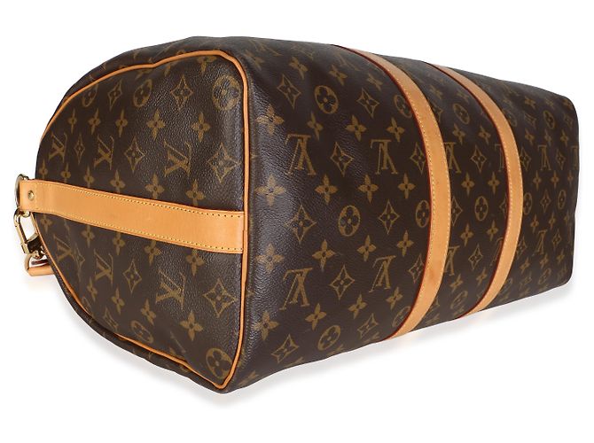 Louis Vuitton Monogram Canvas Keepall Bandouliere 45 - vista 7