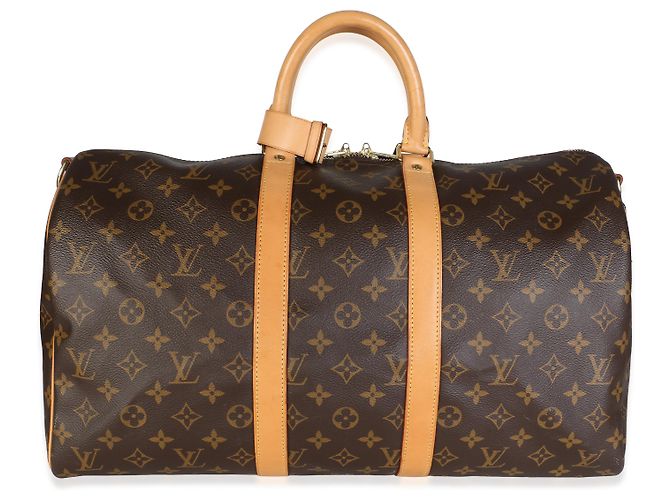 Louis Vuitton Monogram Canvas Keepall Bandouliere 45 - vista 8