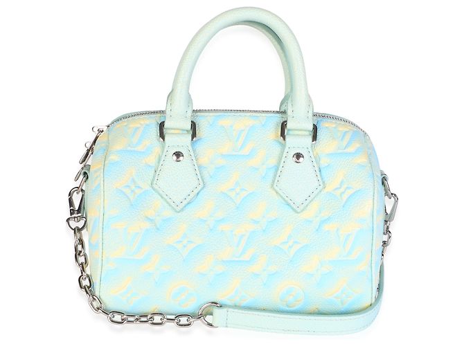 Louis Vuitton Water Green Monogram Empreinte Summer Stardust Speedy 20 - vista 2