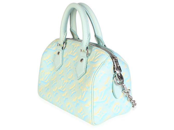 Louis Vuitton Water Green Monogram Empreinte Summer Stardust Speedy 20 - vista 3