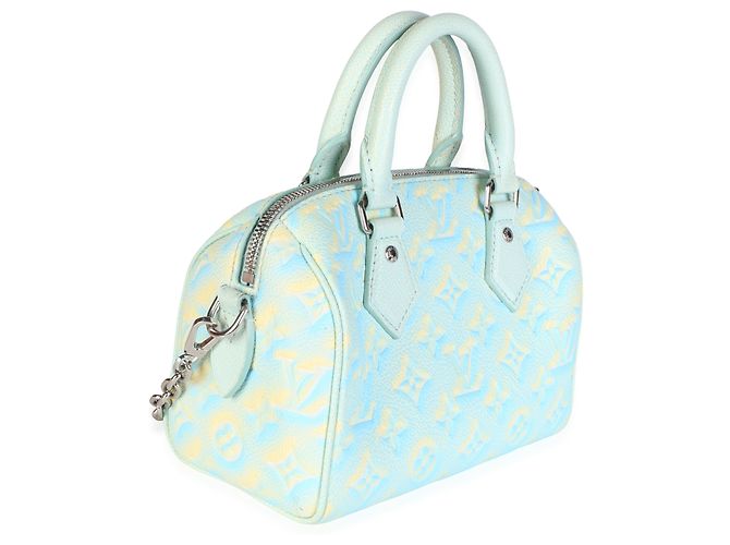 Louis Vuitton Water Green Monogram Empreinte Summer Stardust Speedy 20 - vista 4