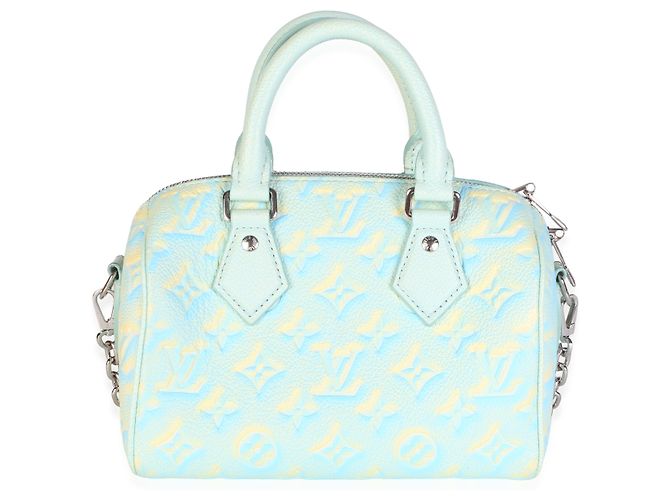 Louis Vuitton Water Green Monogram Empreinte Summer Stardust Speedy 20 - vista 8