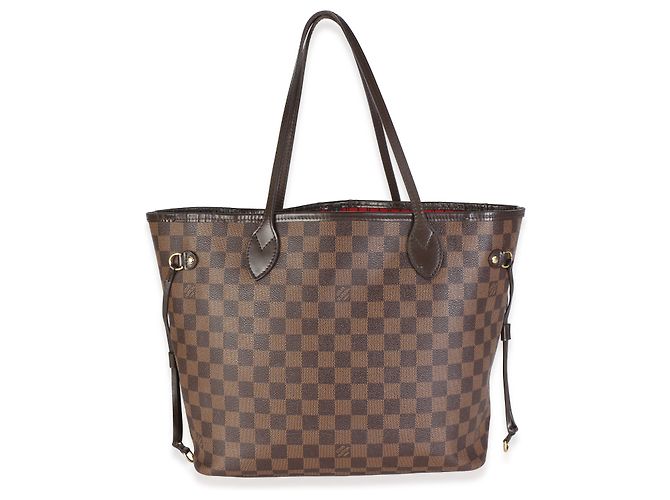 Louis Vuitton Damier Ebene Canvas Neverfull MM - vista 2