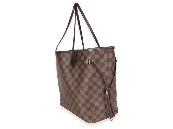 Louis Vuitton Damier Ebene Canvas Neverfull MM - vista 3