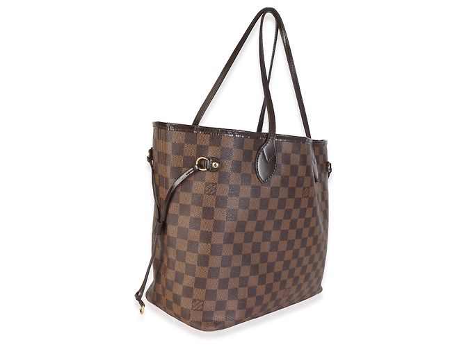 Louis Vuitton Damier Ebene Canvas Neverfull MM - vista 4