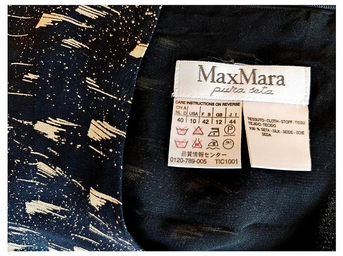 Max Mara ärmelloses Seidenkleid - Ansicht 4