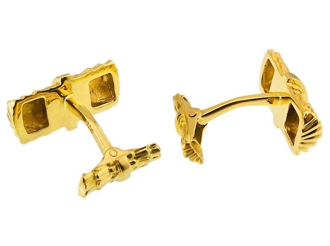 Autre Marque Gemelli Tiffany & Co. in oro giallo 18K - vista 4