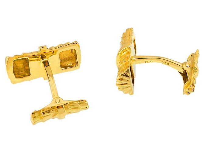 Autre Marque Gemelli Tiffany & Co. in oro giallo 18K - vista 5