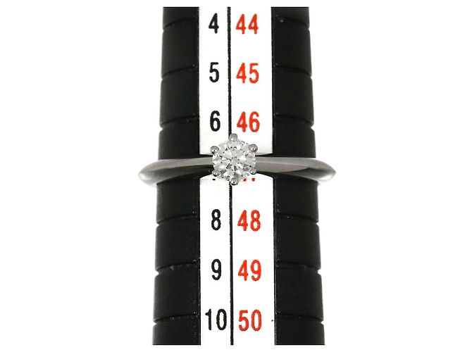 Autre Marque Tiffany & Co. Solitär-Diamantband Ring - Ansicht 7