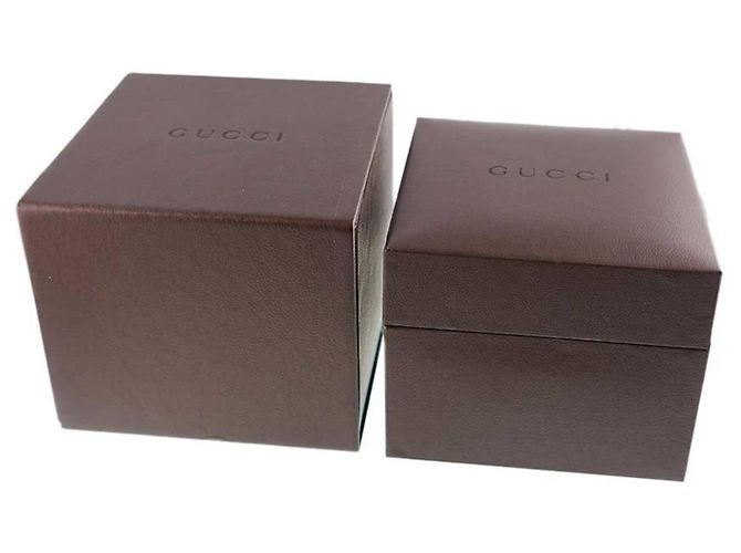 Orecchini Gucci GG Running in oro bianco 18K - vista 8