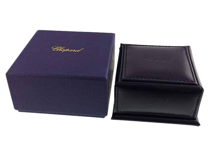 Orecchini Chopard Happy Diamonds Square - vista 8