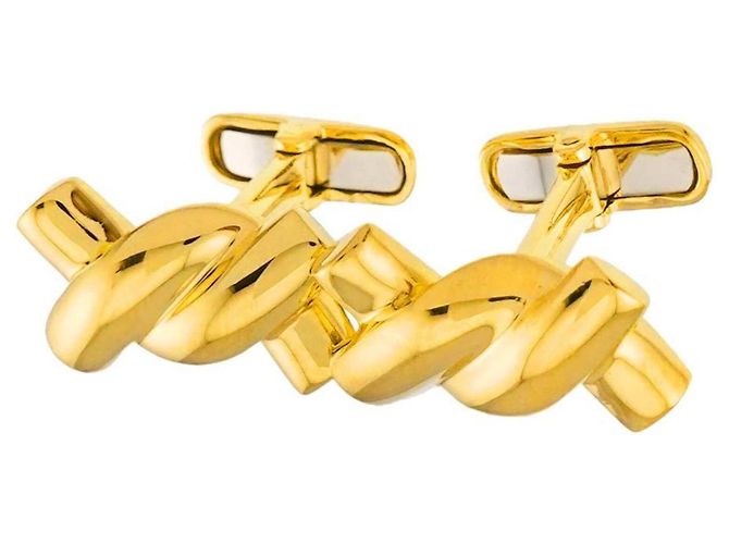 Autre Marque Gemelli Tiffany & Co. in oro giallo 18K - vista 2