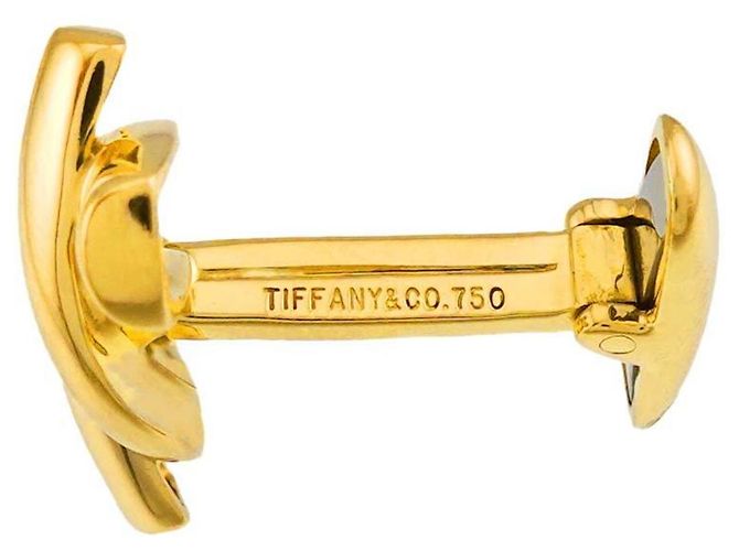 Autre Marque Gemelli Tiffany & Co. in oro giallo 18K - vista 5