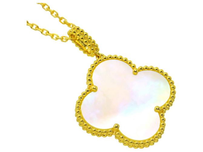Van Cleef & Arpels Collana Lunga Magic Alhambra Madreperla - vista 3