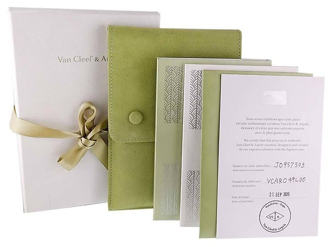 Van Cleef & Arpels Collana Lunga Magic Alhambra Madreperla - vista 9