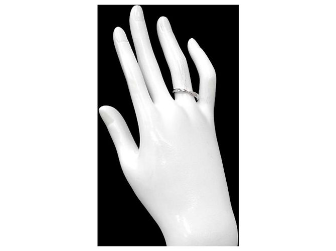 Autre Marque Anello Tiffany & Co. Harmony Band 1 in platino - vista 6