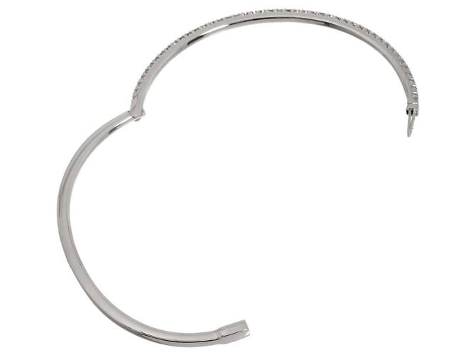 Autre Marque Bracciale rigido Tiffany & Co. Metro Hinge con diamanti - vista 6