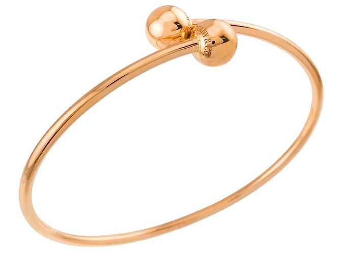 Autre Marque Bracciale con charm Tiffany & Co. in oro rosa 18K - vista 3