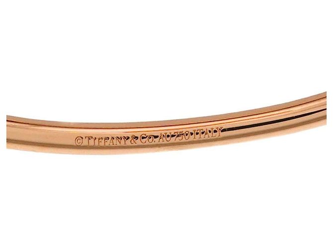 Autre Marque Bracciale con charm Tiffany & Co. in oro rosa 18K - vista 4