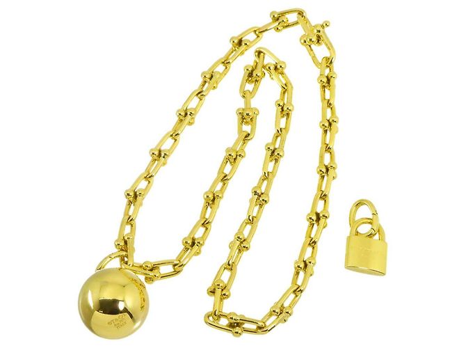 Autre Marque Bracciale con charm Tiffany & Co. in oro giallo 18K - vista 3