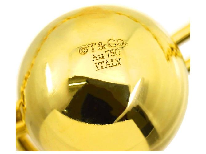 Autre Marque Bracciale con charm Tiffany & Co. in oro giallo 18K - vista 5
