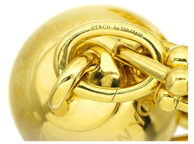 Autre Marque Bracciale con charm Tiffany & Co. in oro giallo 18K - vista 7