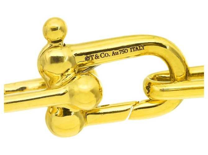 Autre Marque Bracciale con charm Tiffany & Co. in oro giallo 18K - vista 8