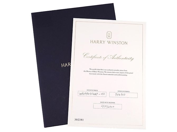 Anello Harry Winston Three-Stone Diamond - vista 8