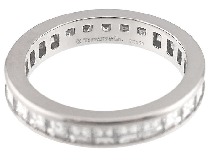Autre Marque Tiffany & Co. Princess Cut Full Circle Diamantring - Ansicht 3